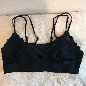 Auden black lace bralette Sz small